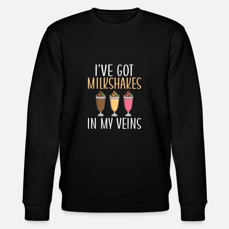 J’adore Milkshakes Milkshake Gift - Sweat bio CHANGER Stanley/Stella Unisexe - noir