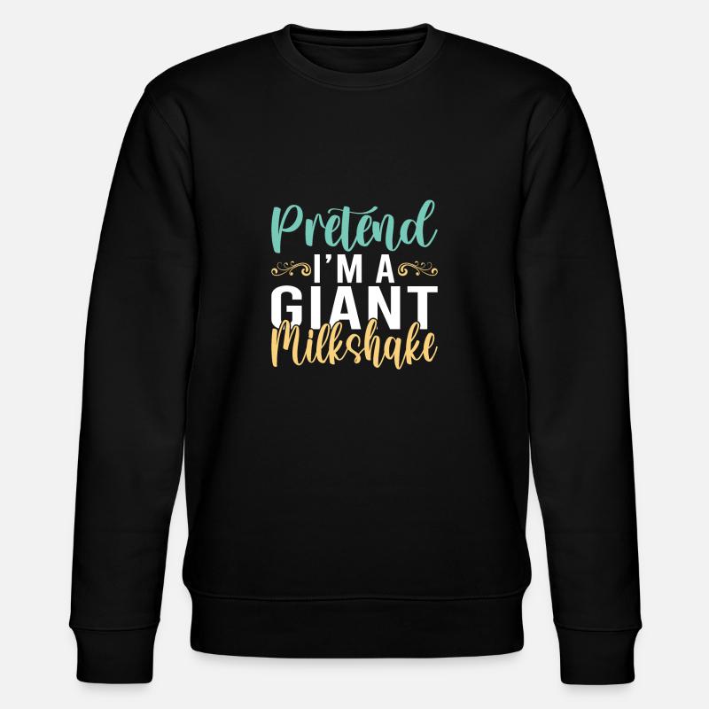 J’adore Milkshakes Milkshake Gift - Sweat bio CHANGER Stanley/Stella Unisexe - noir