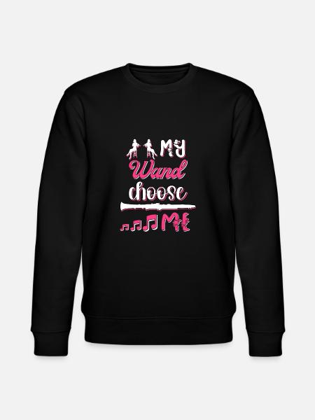 Clarinet Flute - Stanley/Stella CHANGER Unisex Organic Sweatshirt - black