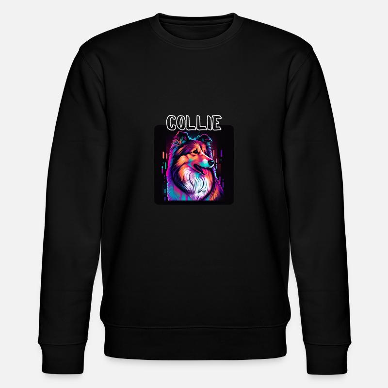 Style graffiti - Cooler Collie 5 - Sweat bio CHANGER Stanley/Stella Unisexe - noir