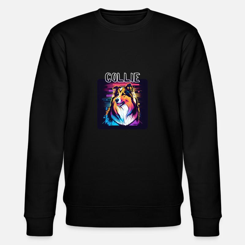 Style graffiti - Cooler Collie 6 - Sweat bio CHANGER Stanley/Stella Unisexe - noir
