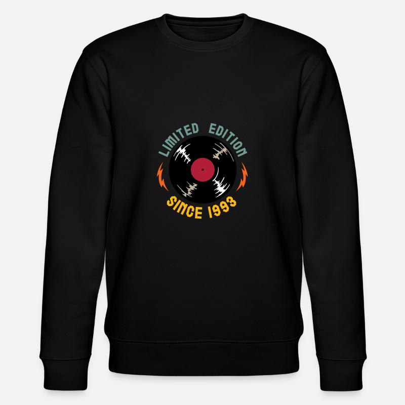 Millésime 1993 - Sweat bio CHANGER Stanley/Stella Unisexe - noir