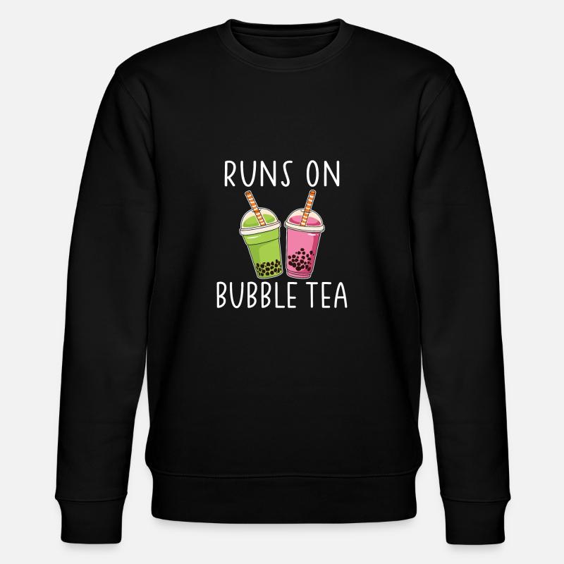 Bubble Tea Lover Cadeau - Sweat bio CHANGER Stanley/Stella Unisexe - noir