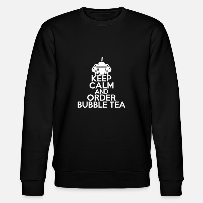 Bubble Tea Lover Cadeau - Sweat bio CHANGER Stanley/Stella Unisexe - noir