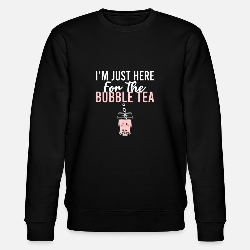 Bubble Tea Lover Cadeau - Sweat bio CHANGER Stanley/Stella Unisexe - noir