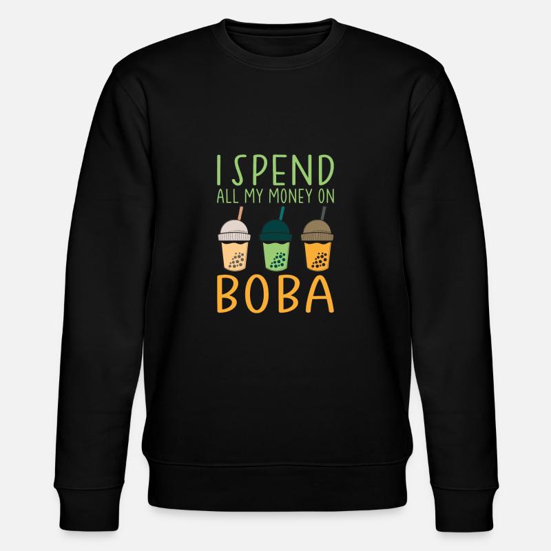 Bubble Tea Lover Cadeau - Sweat bio CHANGER Stanley/Stella Unisexe - noir