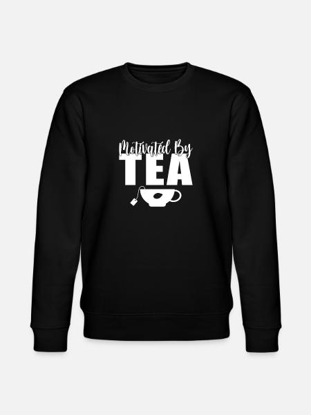 Tea Lover Gifts - Stanley/Stella CHANGER Unisex Organic Sweatshirt - black