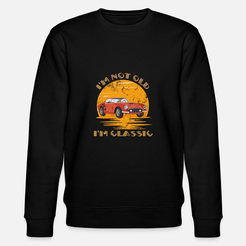 Pas vieux mais classique - Sweat bio CHANGER Stanley/Stella Unisexe - noir