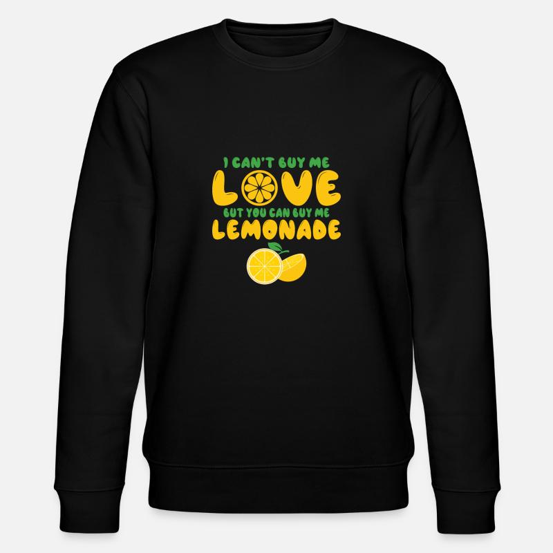 Idées cadeaux de limonade - Sweat bio CHANGER Stanley/Stella Unisexe - noir