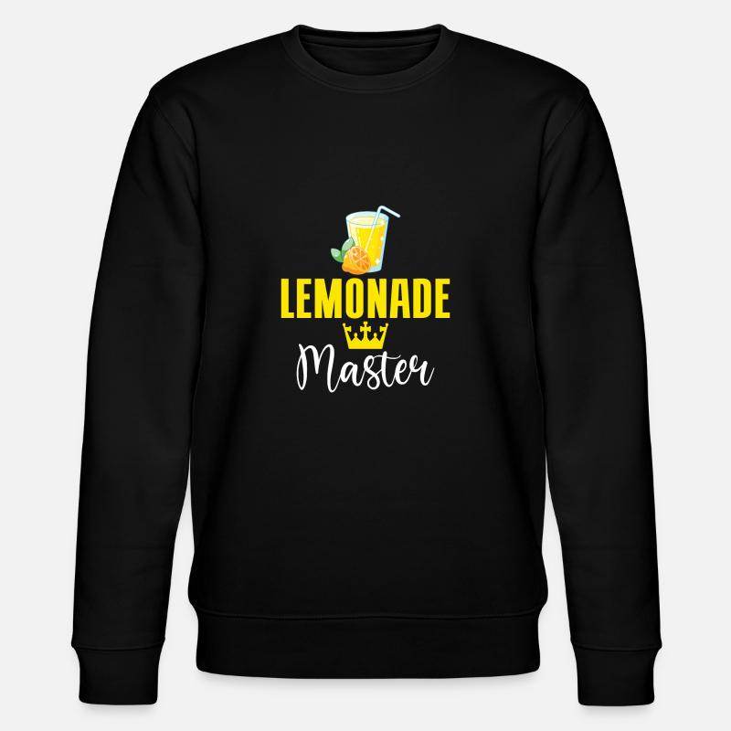 Limonade Geschenkideen - Stanley/Stella Unisex Bio-Sweatshirt CHANGER  - Schwarz