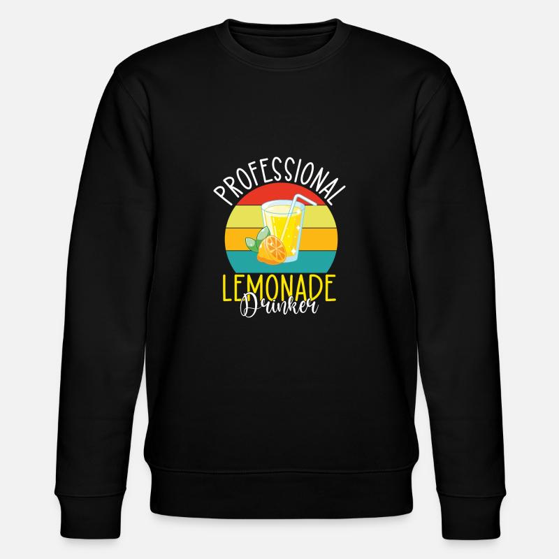 Limonade Geschenkideen - Stanley/Stella Unisex Bio-Sweatshirt CHANGER  - Schwarz