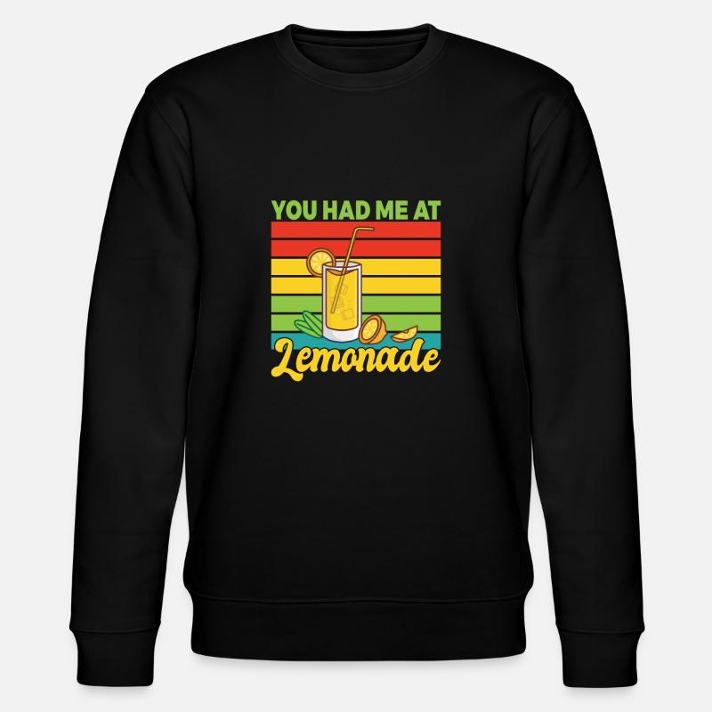 Limonade Geschenkideen - Stanley/Stella Unisex Bio-Sweatshirt CHANGER  - Schwarz