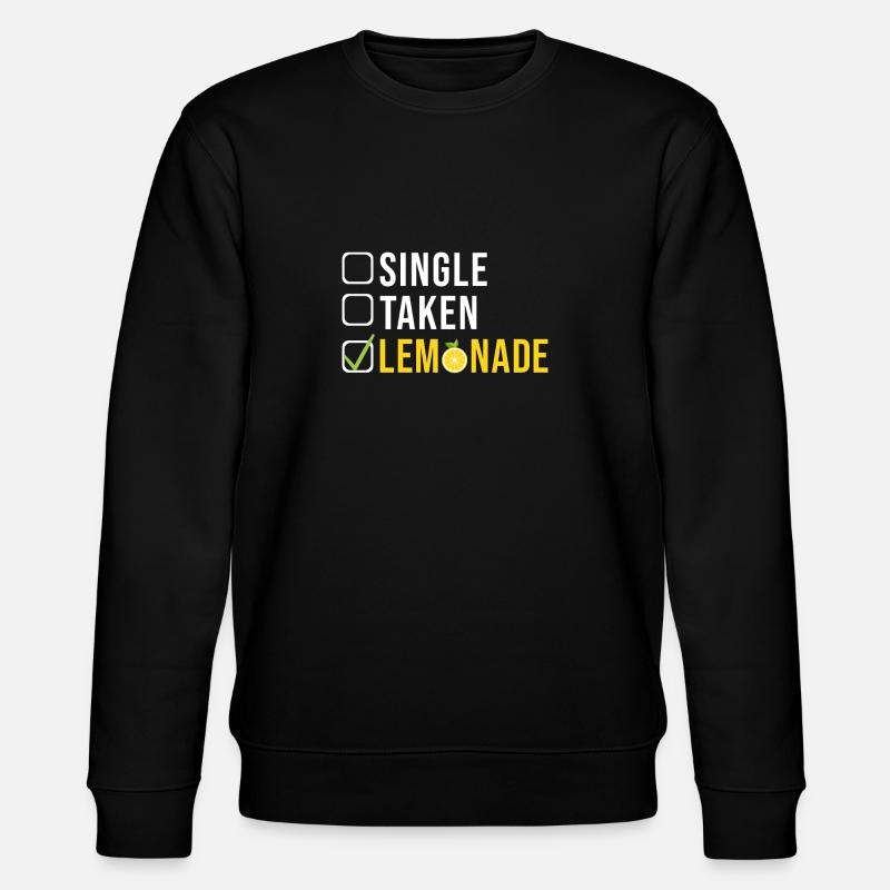Limonade Geschenkideen - Stanley/Stella Unisex Bio-Sweatshirt CHANGER  - Schwarz