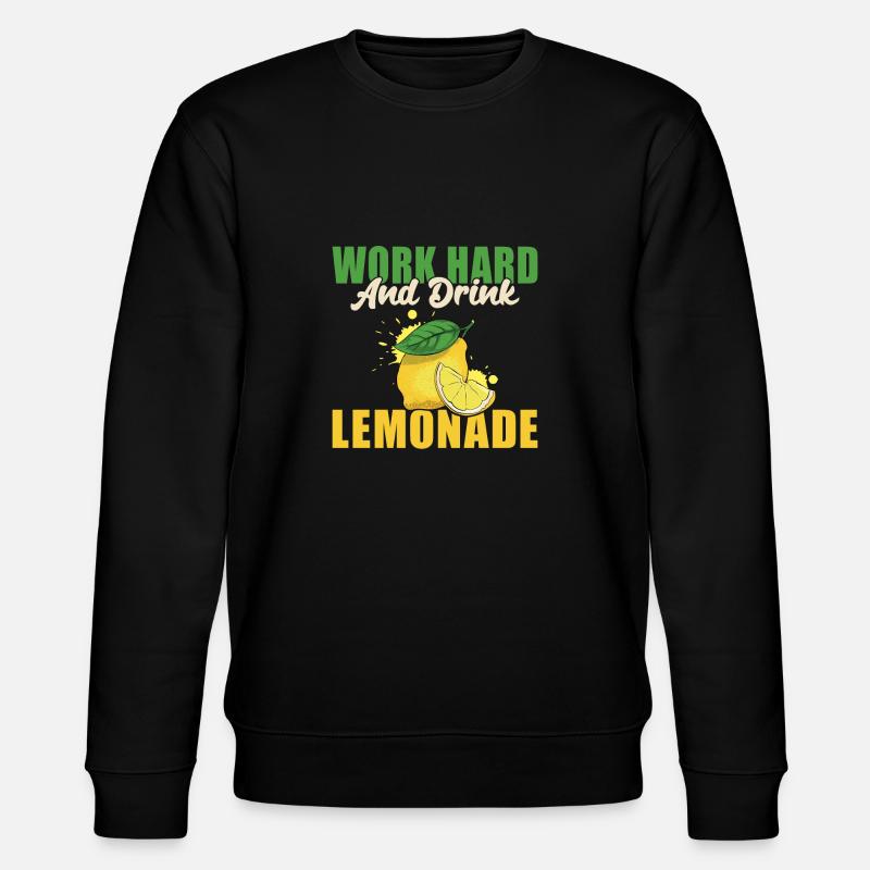 Lemonade Gift Ideas - Stanley/Stella CHANGER Unisex Organic Sweatshirt - black