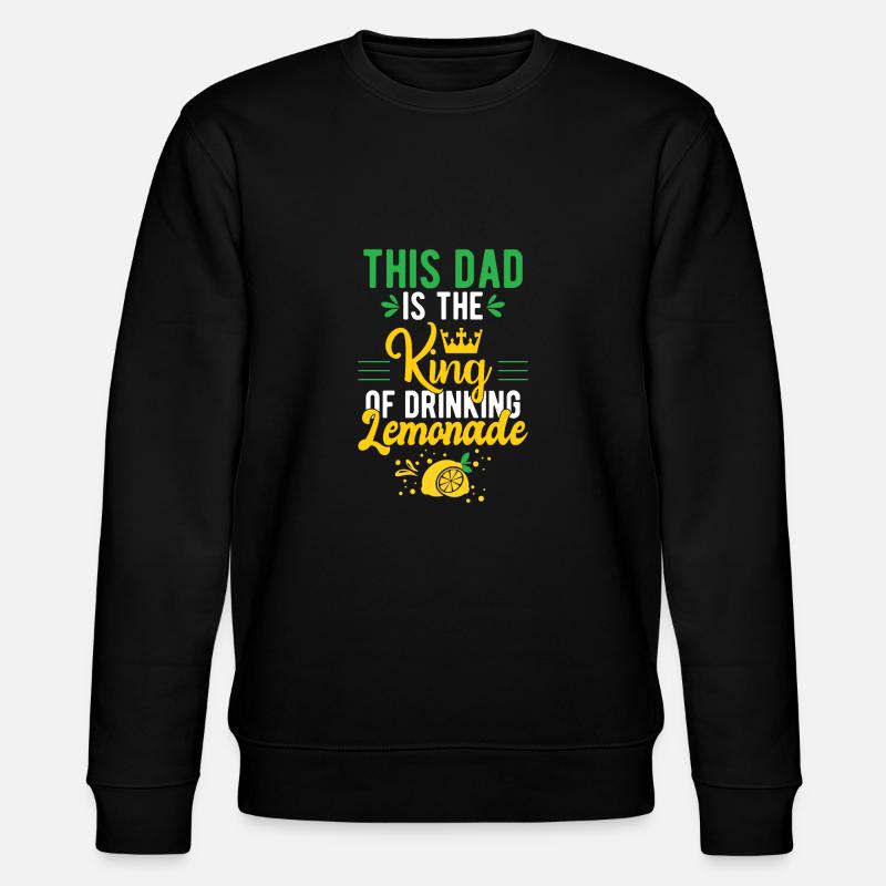 Limonade-Geschenk-Ideen - Stanley/Stella Unisex Bio-Sweatshirt CHANGER  - Schwarz