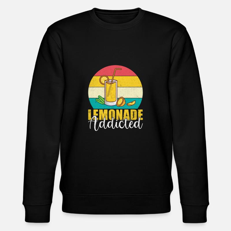 Lemonade Gift Ideas - Stanley/Stella CHANGER Unisex Organic Sweatshirt - black