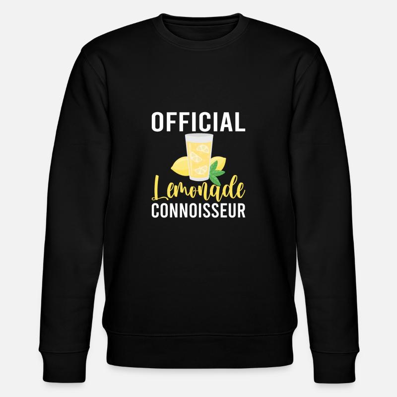 Lemonade Gift Ideas - Stanley/Stella CHANGER Unisex Organic Sweatshirt - black