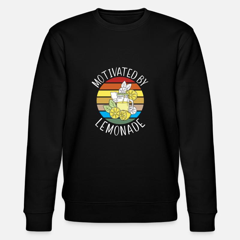 Limonade Geschenkideen - Stanley/Stella Unisex Bio-Sweatshirt CHANGER  - Schwarz