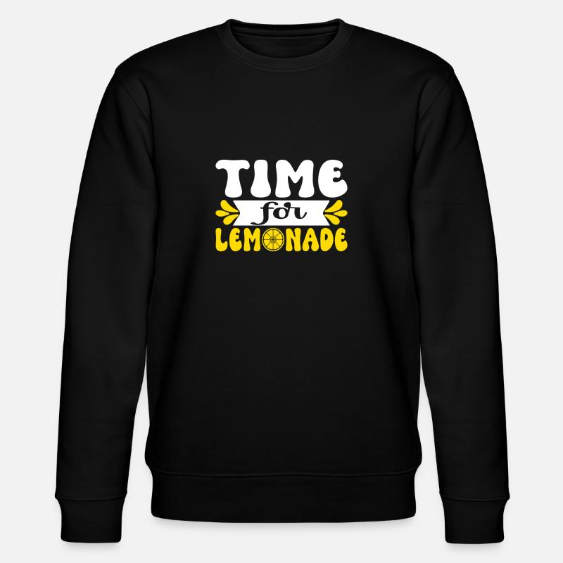 Limonade Geschenkideen - Stanley/Stella Unisex Bio-Sweatshirt CHANGER  - Schwarz