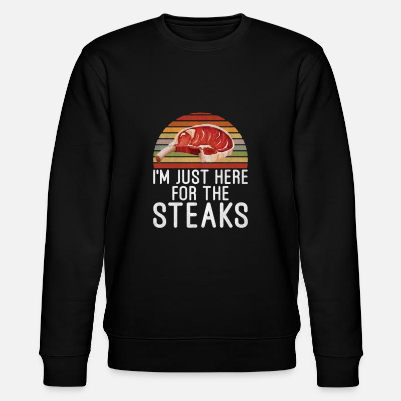 Steak Lover Steak Cadeau - Sweat bio CHANGER Stanley/Stella Unisexe - noir