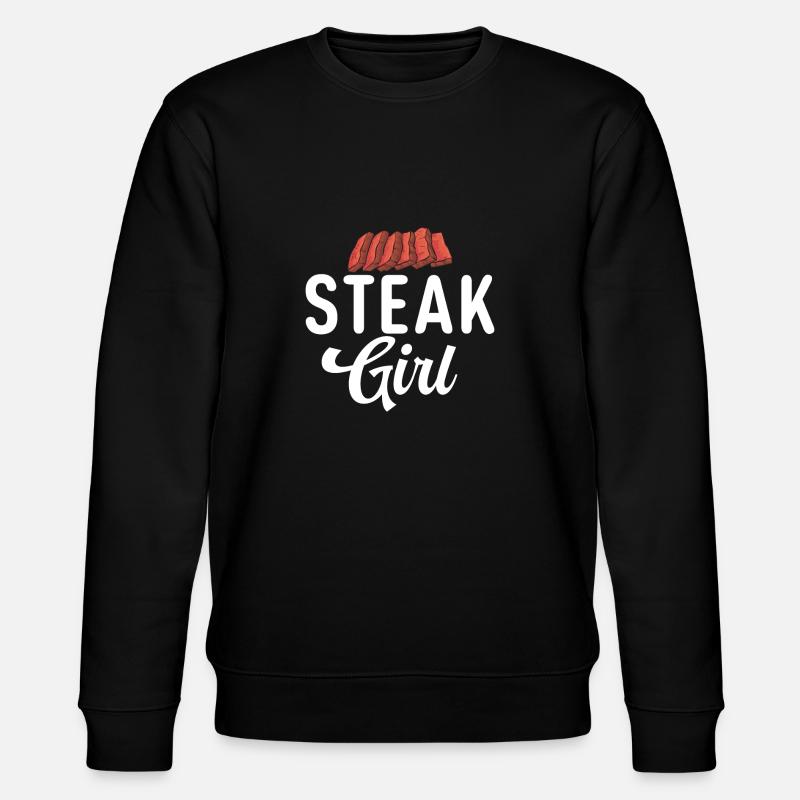 Steak Lover Steak Cadeau - Sweat bio CHANGER Stanley/Stella Unisexe - noir