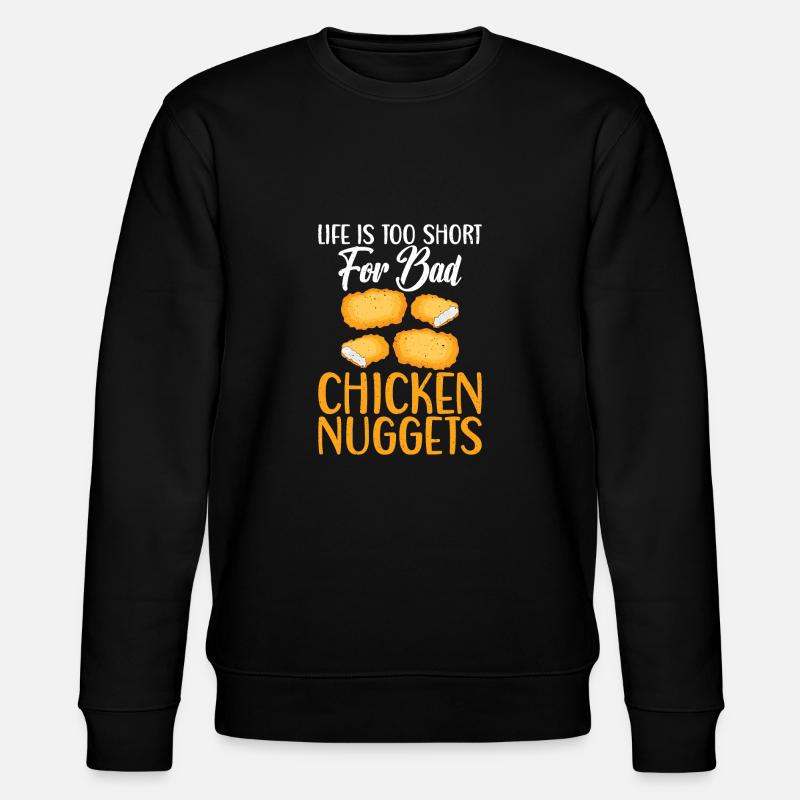 Cadeaux de pépites de poulet - Sweat bio CHANGER Stanley/Stella Unisexe - noir