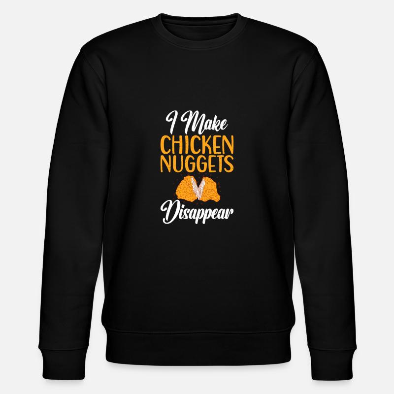 Cadeaux de pépites de poulet - Sweat bio CHANGER Stanley/Stella Unisexe - noir