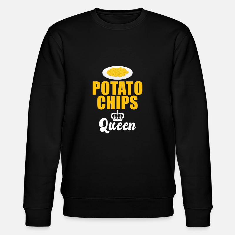 Cadeau de croustilles - Sweat bio CHANGER Stanley/Stella Unisexe - noir
