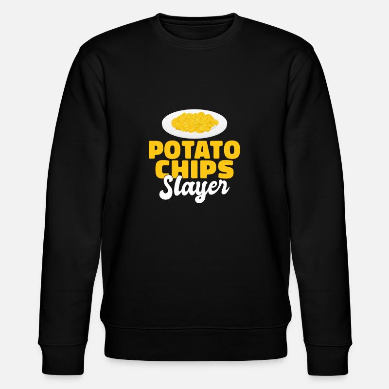 Cadeau de croustilles - Sweat bio CHANGER Stanley/Stella Unisexe - noir