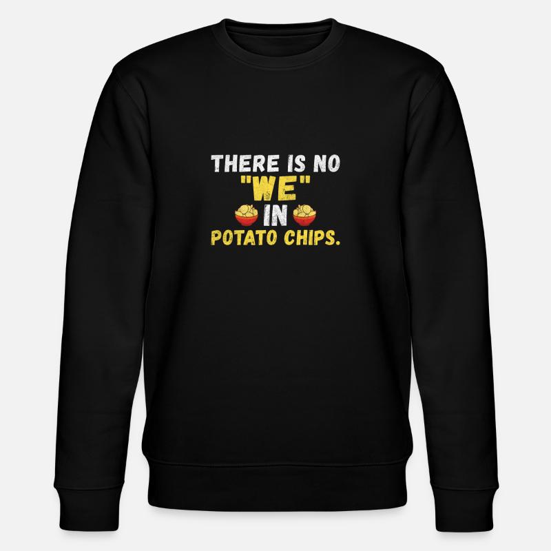 Cadeau de croustilles - Sweat bio CHANGER Stanley/Stella Unisexe - noir