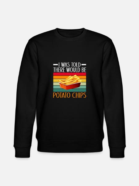 Cadeau de croustilles - Sweat bio CHANGER Stanley/Stella Unisexe - noir