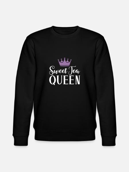Sweet Tea Lover Gifts - Stanley/Stella CHANGER Unisex Organic Sweatshirt - black