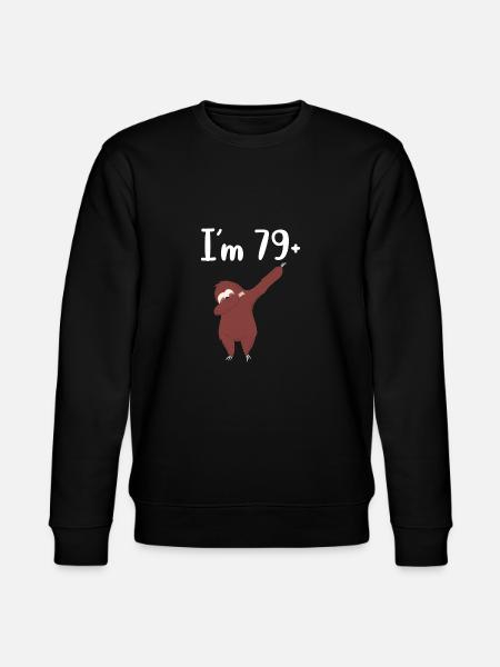 Sloth Lover Sloth Gift - Stanley/Stella CHANGER Unisex Organic Sweatshirt - black