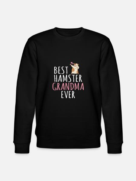 Hamster Lover Hamster Gift - Stanley/Stella CHANGER Unisex Organic Sweatshirt - black