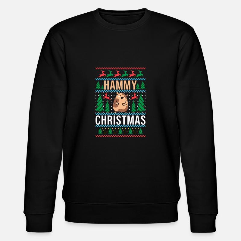 Hamster Lover Hamster Gift - Stanley/Stella CHANGER Unisex Organic Sweatshirt - black