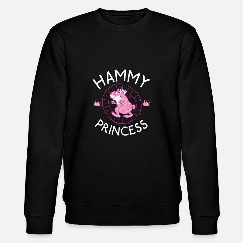 Hamster Lover Hamster Gift - Stanley/Stella CHANGER Unisex Organic Sweatshirt - black
