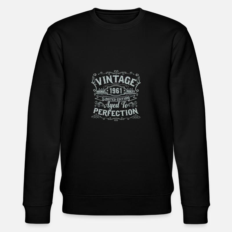 Édition limitée 1961 Millésime - Sweat bio CHANGER Stanley/Stella Unisexe - noir