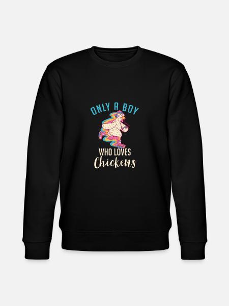 Chicken Gifts Chicken Owner - Stanley/Stella CHANGER Unisex Organic Sweatshirt - black