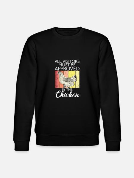 Chicken Gifts Chicken Owner - Stanley/Stella CHANGER Unisex Organic Sweatshirt - black