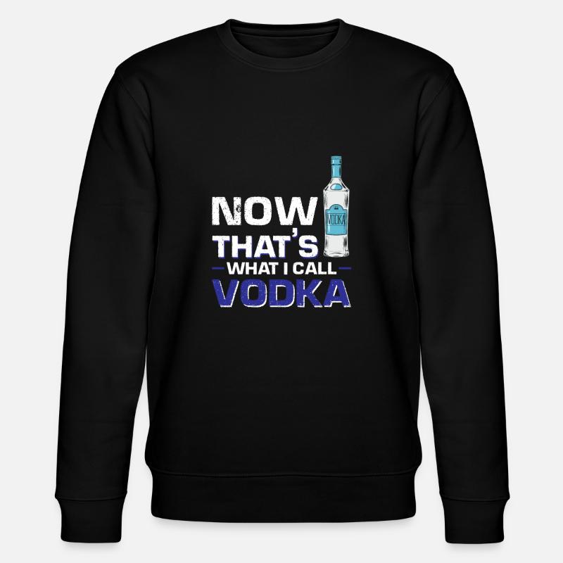 Das nenne ich Wodka - Stanley/Stella Unisex Bio-Sweatshirt CHANGER  - Schwarz