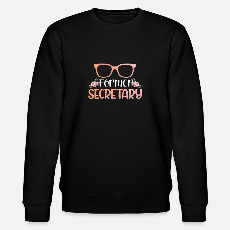 Ehemaliger Sekretär - Stanley/Stella Unisex Bio-Sweatshirt CHANGER  - Schwarz
