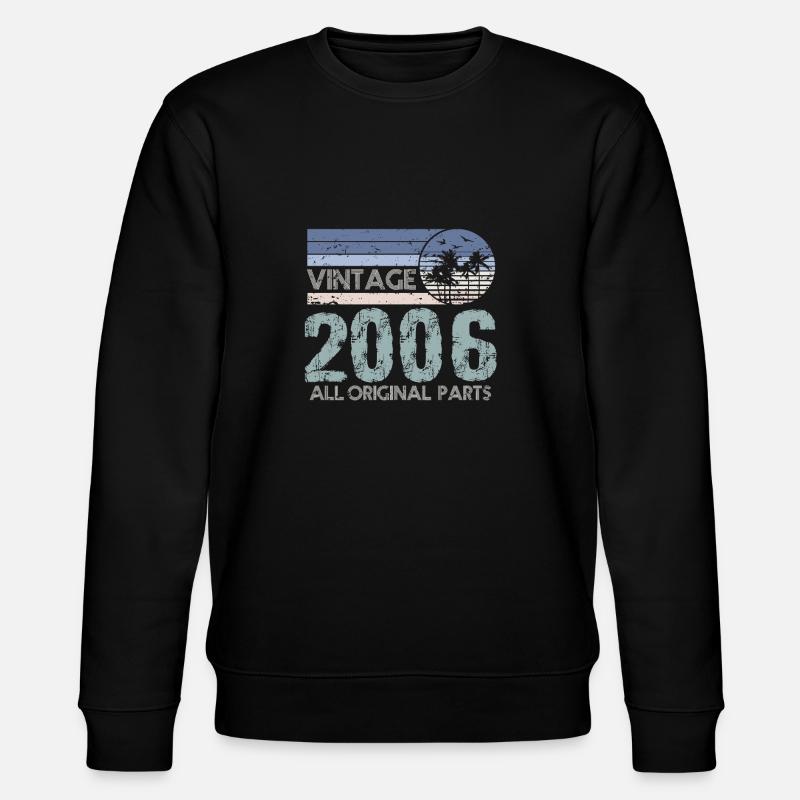 Edition Limitée Millésime 2006 - Sweat bio CHANGER Stanley/Stella Unisexe - noir