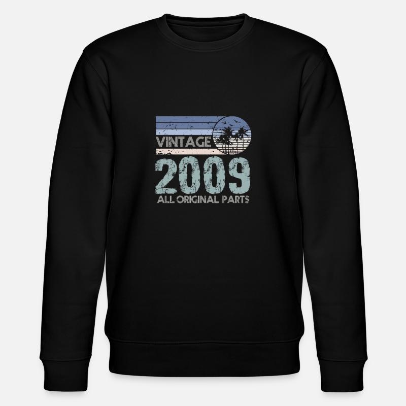 Édition Limitée Millésime 2009 - Sweat bio CHANGER Stanley/Stella Unisexe - noir