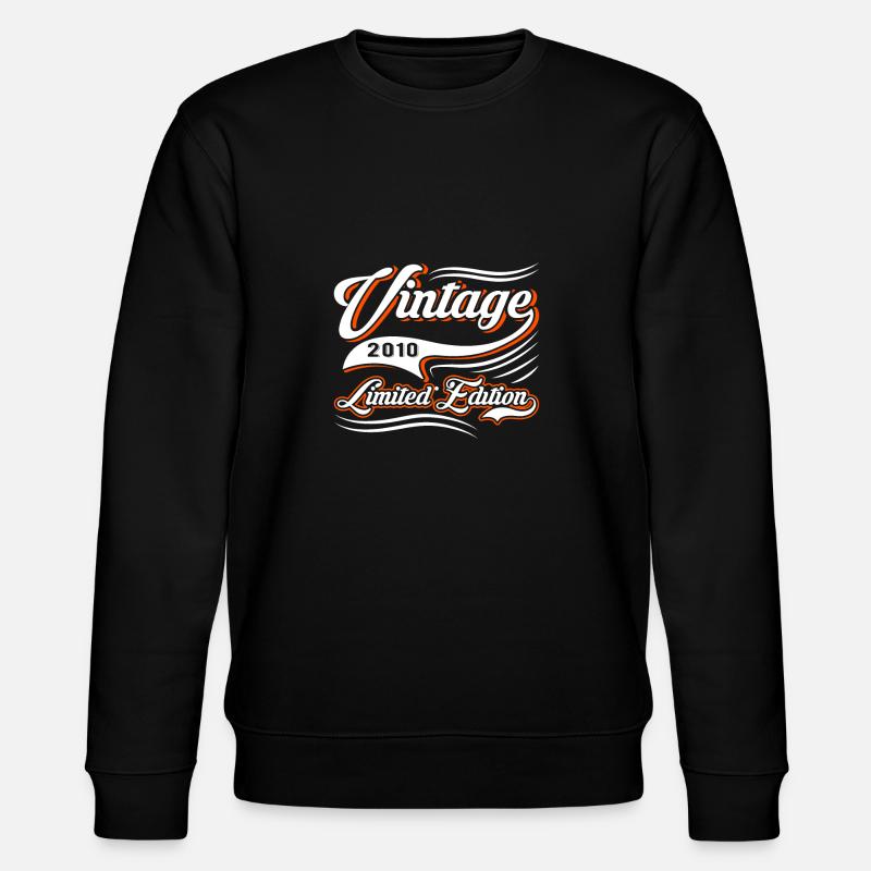 Edition Limitée Millésime 2010 - Sweat bio CHANGER Stanley/Stella Unisexe - noir