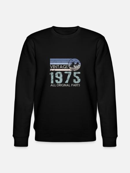 Edition Limitée 1975 Millésime - Sweat bio CHANGER Stanley/Stella Unisexe - noir