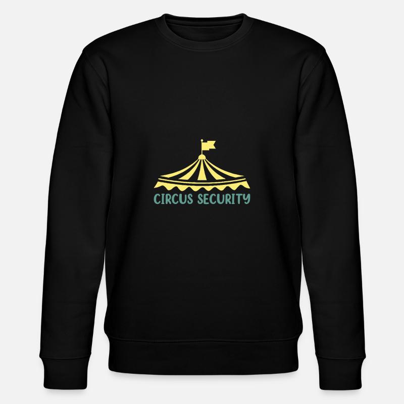 Circus security - Stanley/Stella CHANGER Unisex Organic Sweatshirt - black