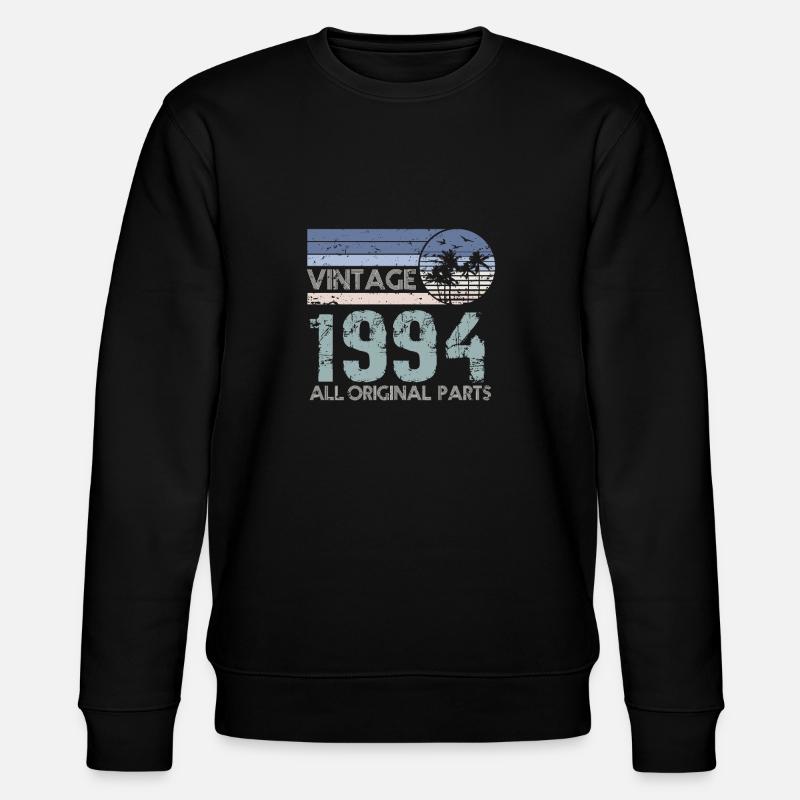 Edition Limitée Millésime 1994 - Sweat bio CHANGER Stanley/Stella Unisexe - noir
