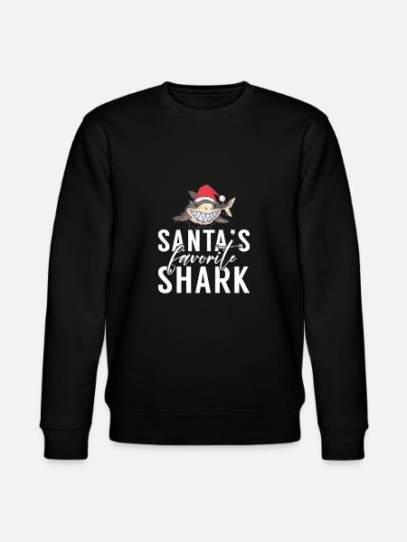 Shark Gift Shark Lover - Stanley/Stella CHANGER Unisex Organic Sweatshirt - black