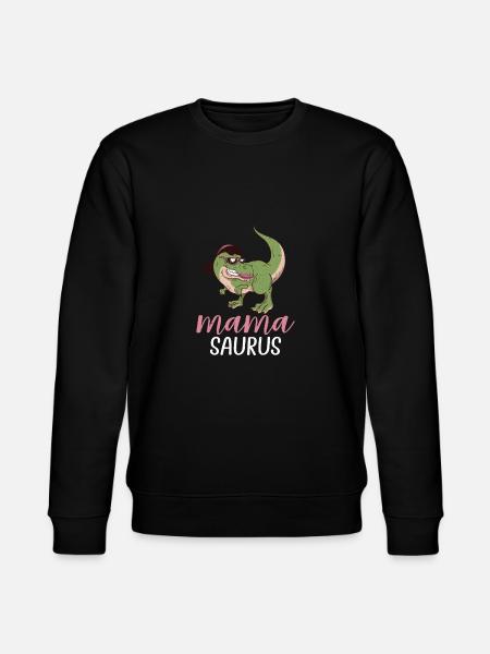 Dinosaur Gift Dino Lover Gift - Stanley/Stella CHANGER Unisex Organic Sweatshirt - black