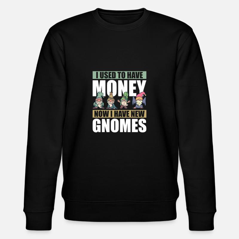 Jardin Gnome Hobby Gnome Jardin - Sweat bio CHANGER Stanley/Stella Unisexe - noir
